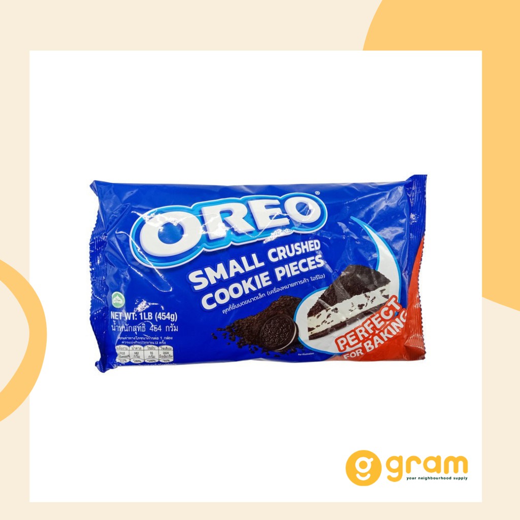 OREO CRUMBS CRUSHED COOKIE PIECES 454G | Shopee Malaysia