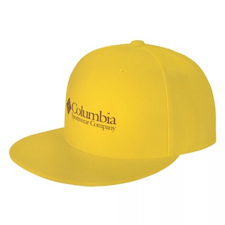 Columbia Sportswear (3) Flat Hat Sun Printed Peaked Cap Board Hip-Hop  Brimmed Trendy Brim Contrast Color Men Women Couple Baseball Ready Stock