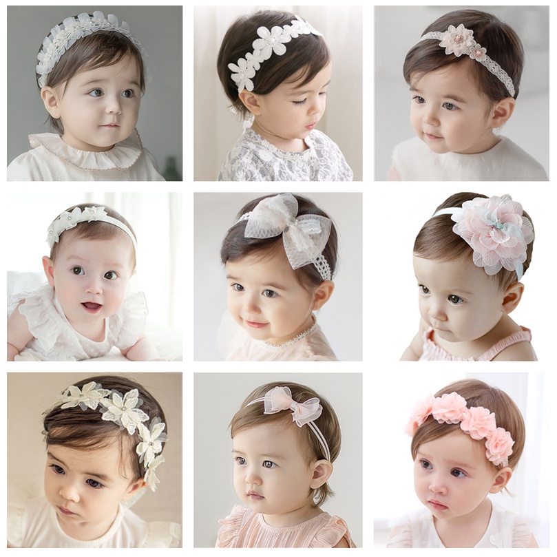 Baby girl hair hot sale bands online shopping