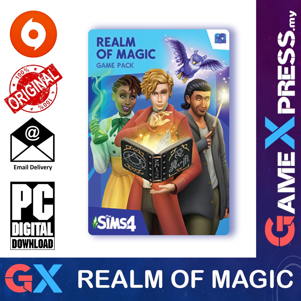 The Sims 4 Realm of Magic Expansion PC / Mac Game Origin Platform | Shopee  Malaysia