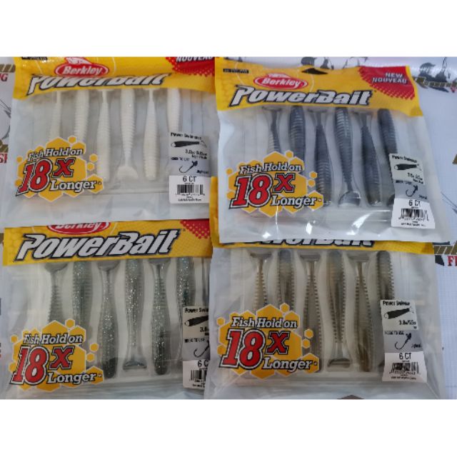 Berkley PowerBait Power Swimmer Fishing Soft Bait 