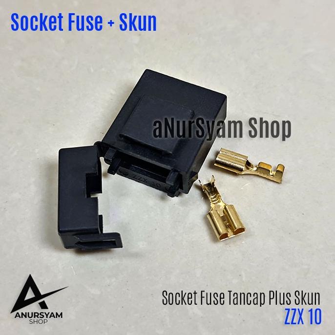 Plug Fuse Socket Plus Skun/Fuse Socket/Fuse Housing anursy44 Let's Buy