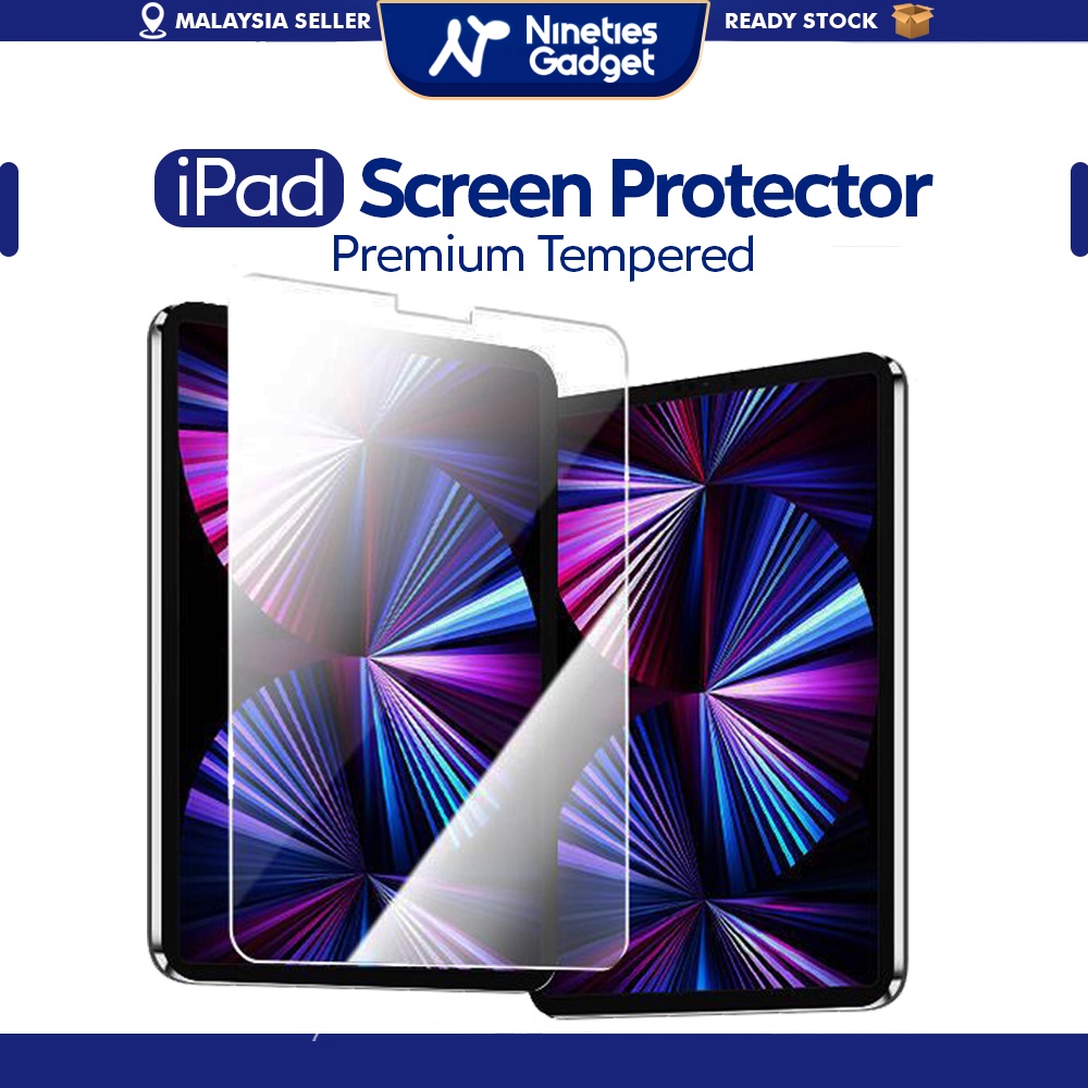 Premium Tempered Glass Screen Protector for iPad Pro Air 4 5 AntiBlue