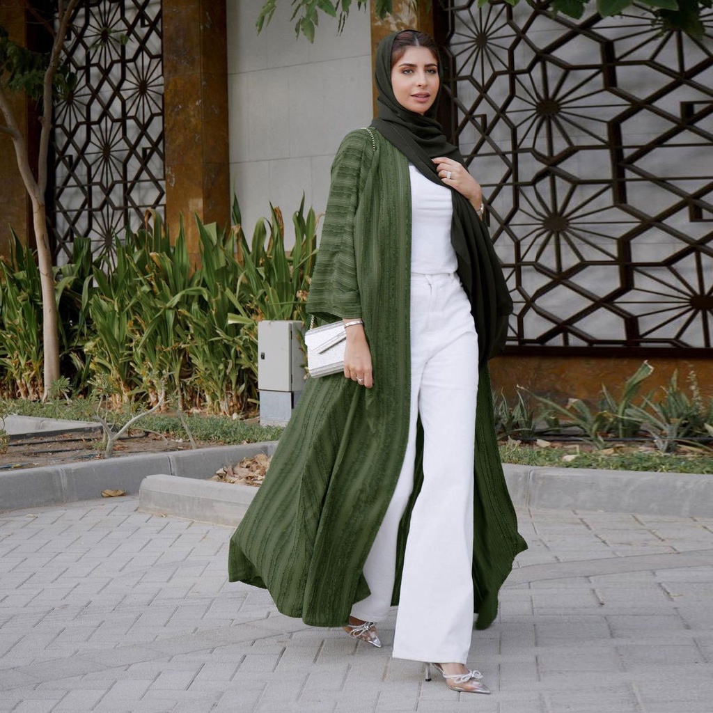 Long abaya cardigans best sale