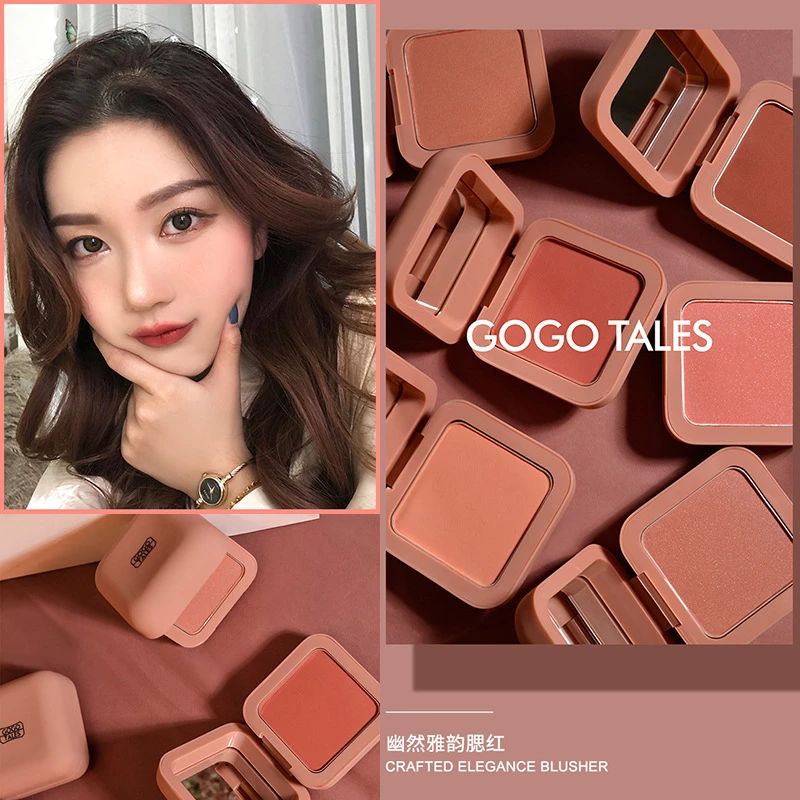 🔥GOGOTALES CRAFTED ELEGANCE CHEEK BLUSH GOGO TALES BLUSHER🔥 Shopee