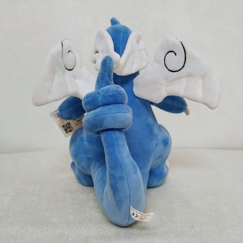 READY STOCK IN MALAYSIA Blue Dragonite Pokemon Plush Baby Animals Soft Stuffed Toys Dolls Gifts Patung Bayi