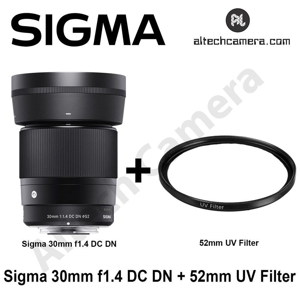 New Sigma 30mm F1.4 F1.4 DC DN Contemporary Lens for Sony E A6400