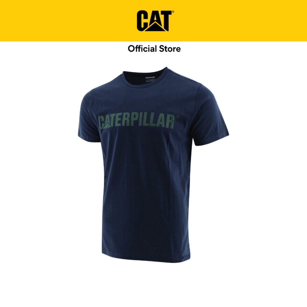 Caterpillar Men's LOGO Tee - Estate Blue (2510410-12667) Urban Short ...