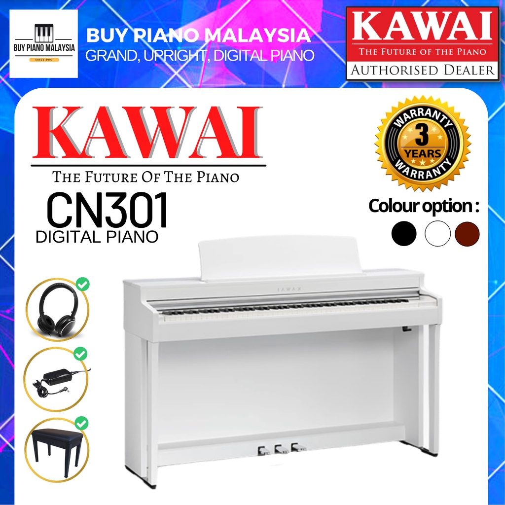 Kawai CN301 88-Key Digital Piano | Shopee Malaysia