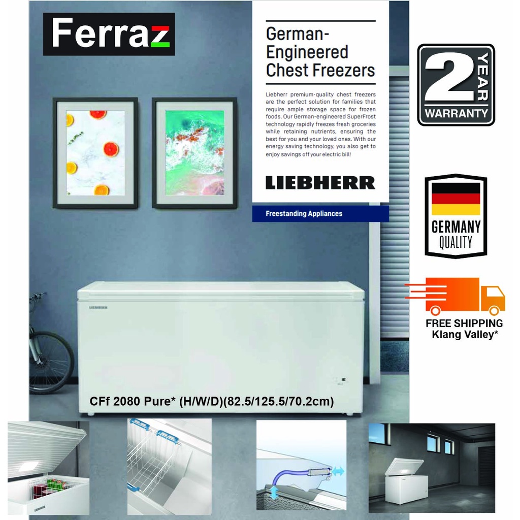 LIEBHERR CHEST FREEZER CFf2080353L Shopee Malaysia