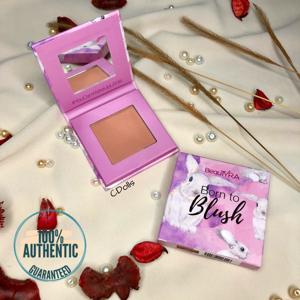 (PREORDER) Meow Meow Collection BeauTyra Blusher Born To Blush & Lip