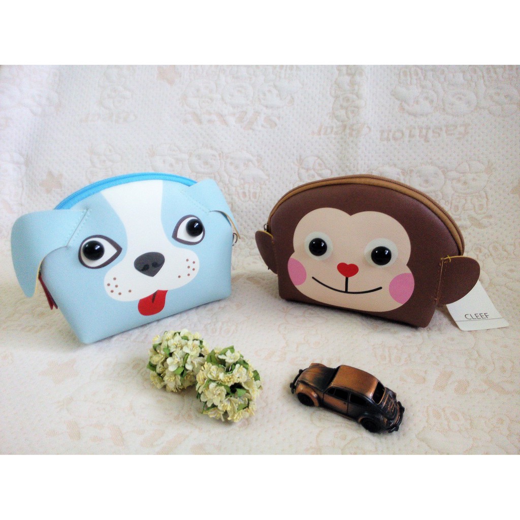 Cleef Cute Animal Sling Bag Pouch L size Shopee Malaysia