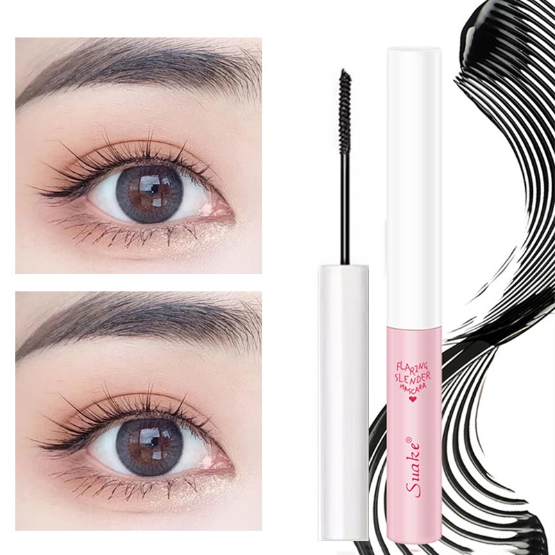 Natural Fluffy Curly Mascara / Longwearing NoSmudged Slim Mascaras