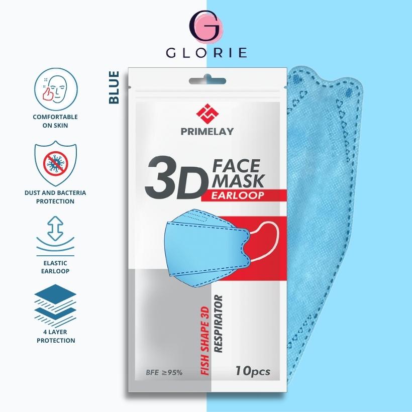 [Ready Stock] KF94 Mask Earloop for Adult 10pcs per pack Disposable