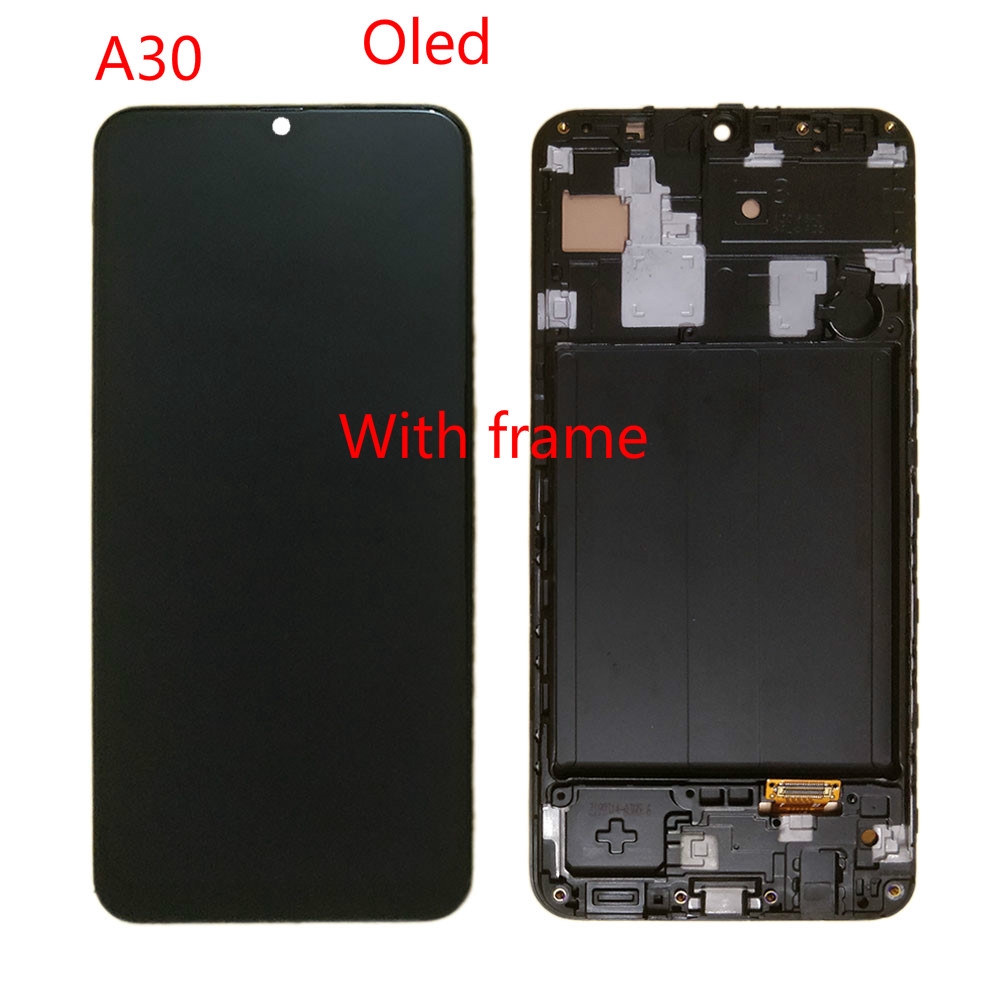 Oled For Samsung Galaxy A30 A305 lcd with frame lcd display touch screen digitizer assembly