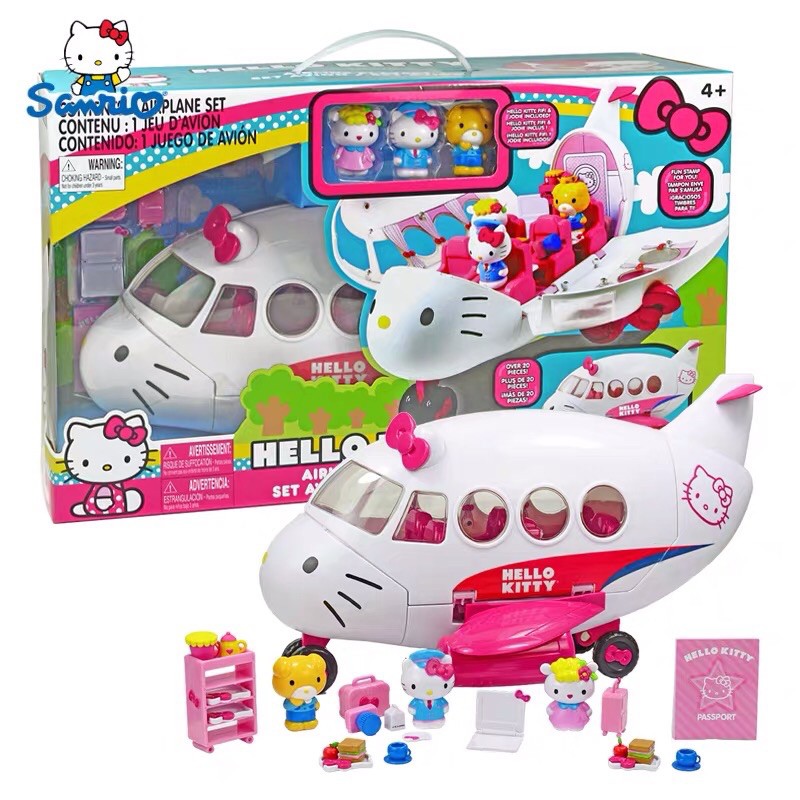 Hello kitty best sale airline playset