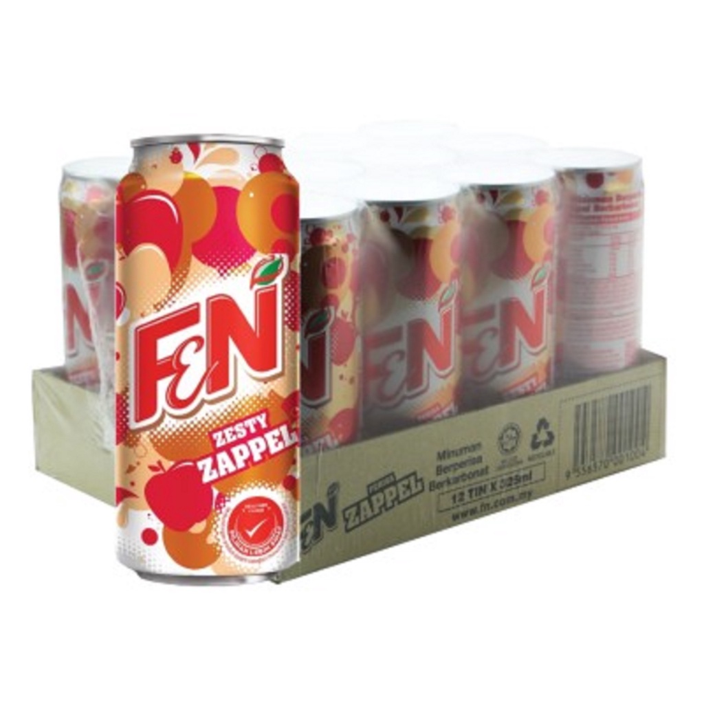 F&N Carbonated Drinks Zappel (12 x 325ml) | Shopee Malaysia