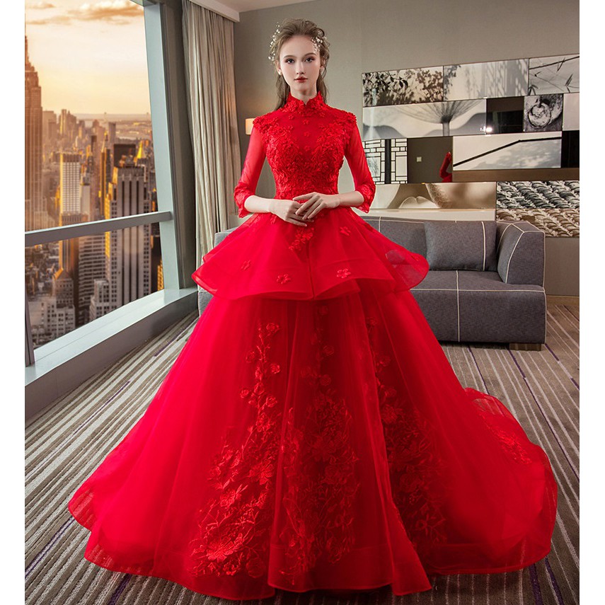 Turtle neck 2025 ball gown