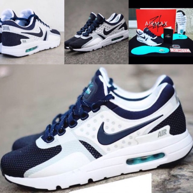 Nike AirMax Zero White Original Shopee Malaysia