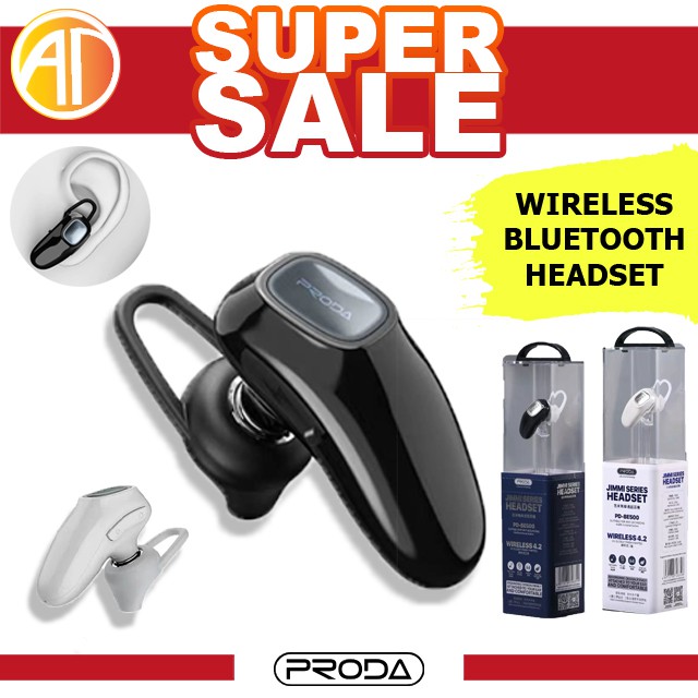 PRODA Jimmi Series Wireless PD-BE500 Headset Bluetooth V4.2 High ...