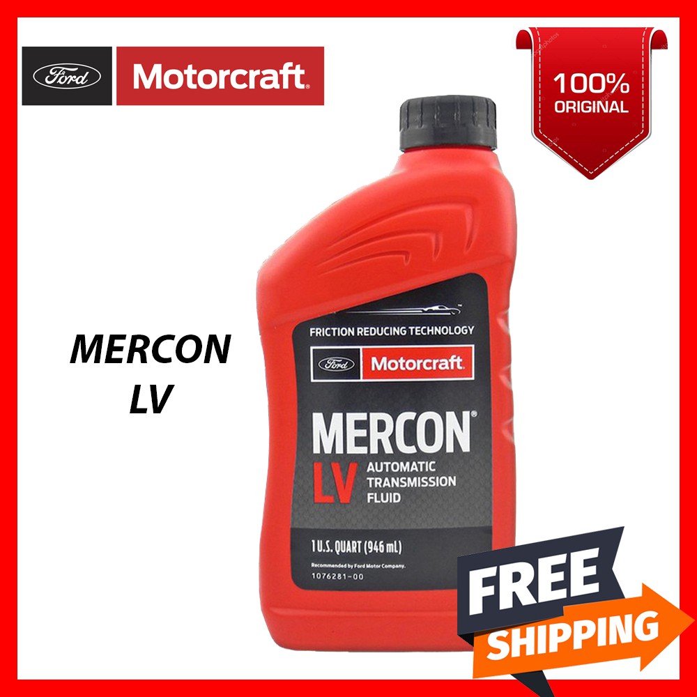 Motorcraft Mercon Lv Automatic Transmission Fluid - 946ml