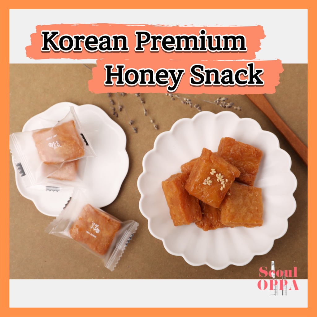 [Yakgwa] Korean Traditional Premium Snacks Mini Honey Pie Korean Master Chef Hangwa Dessert Food
