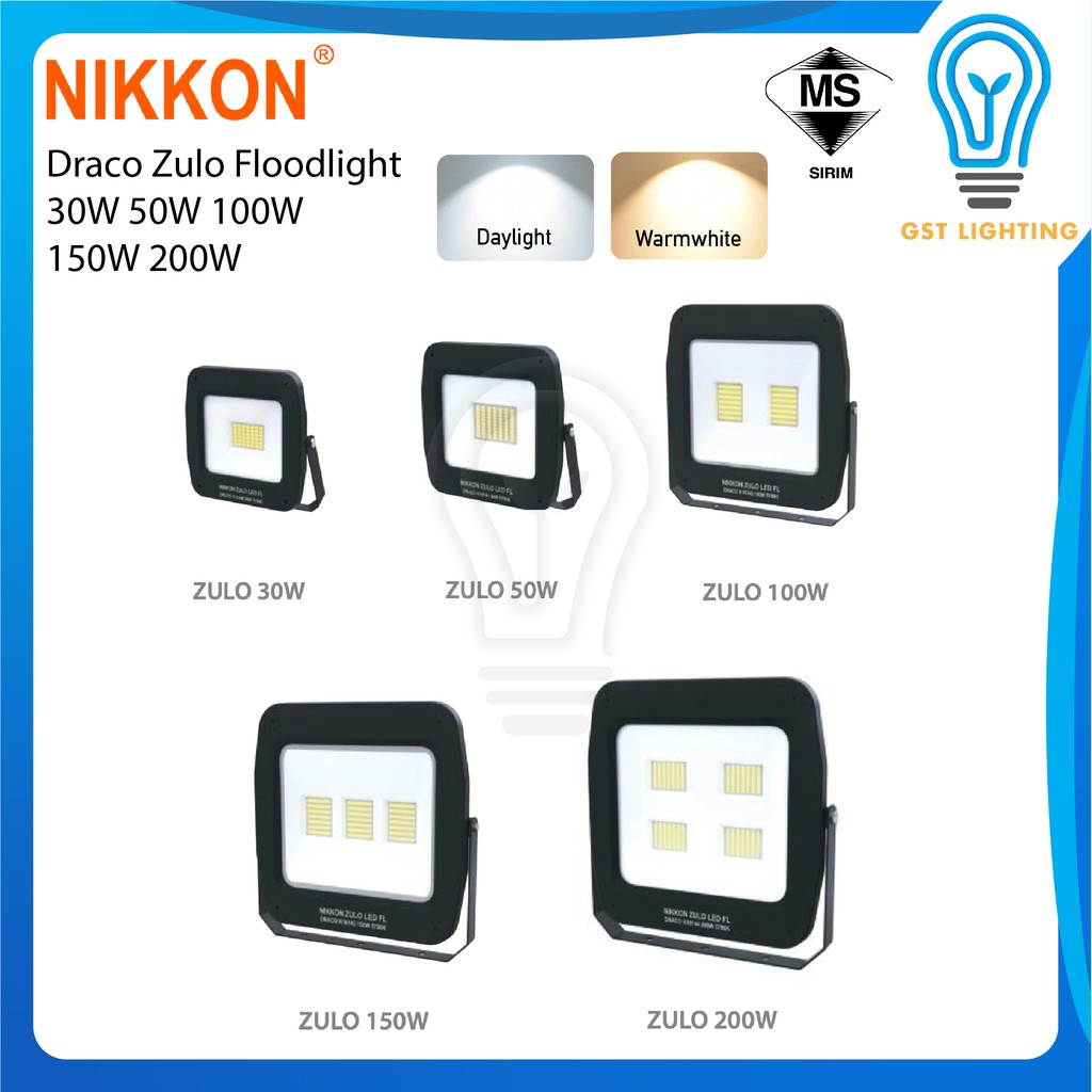 Nikkon 200w deals led flood light