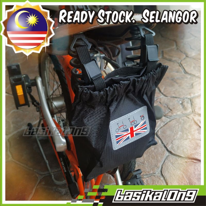 Trifold Tri fold Bicycle Basikal lipat folding bike Bag England flag ...