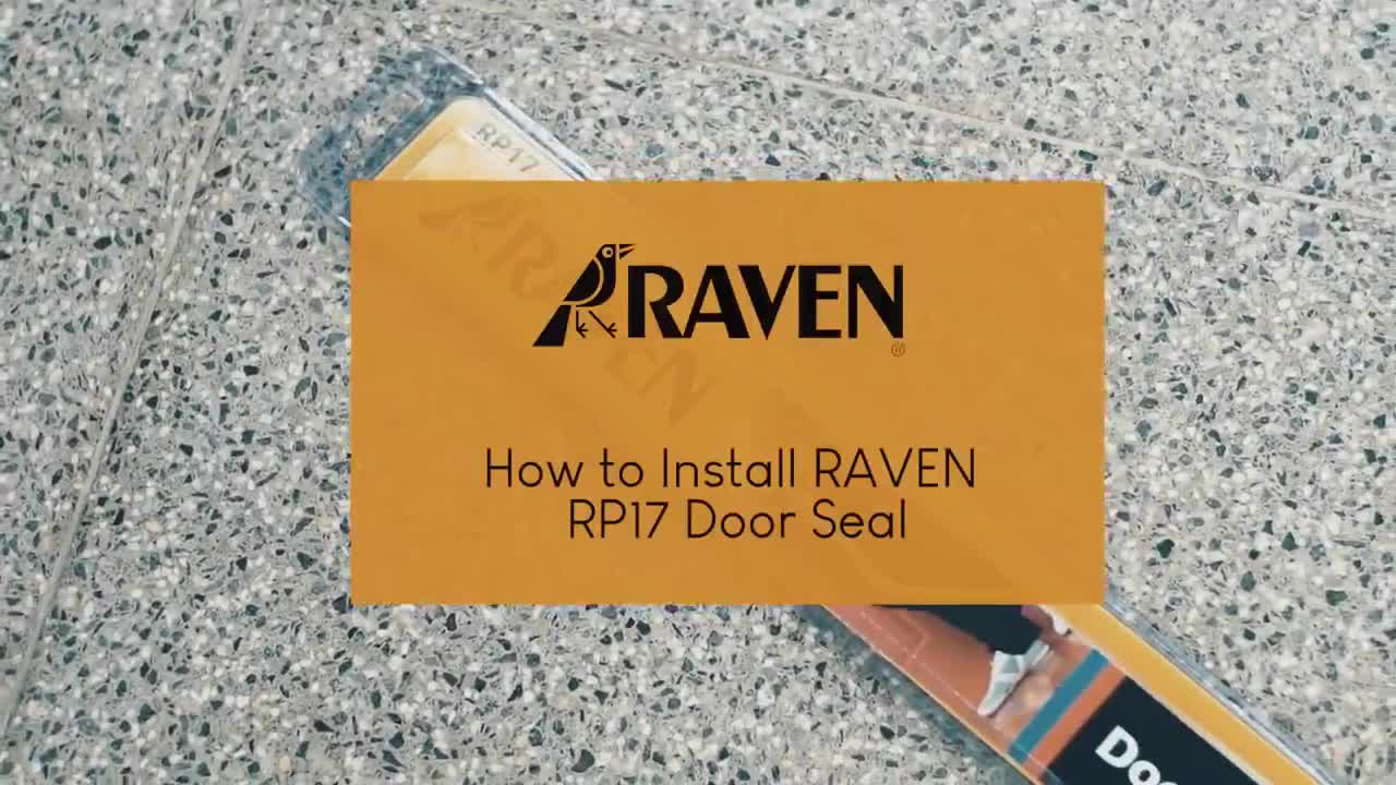 RAVEN RP17 DIY Door Bottom Sweep Seal / Door Seal | Shopee Malaysia