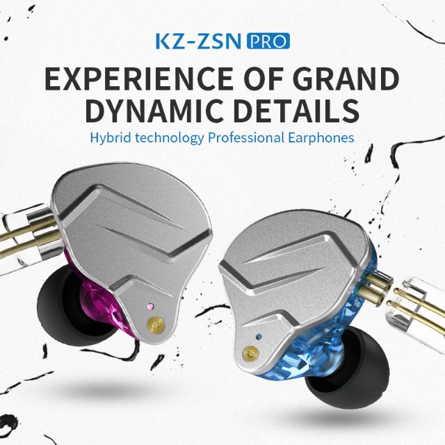 KZ ZSN PRO PRO 2 Hifi Dual Driver In ear Earphone Shopee Malaysia