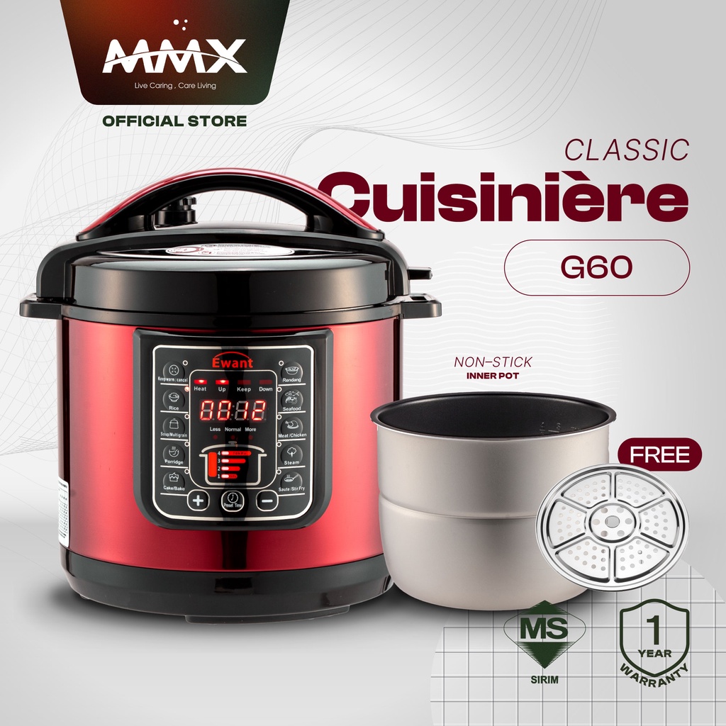 Mmx ewant 2025 pressure cooker