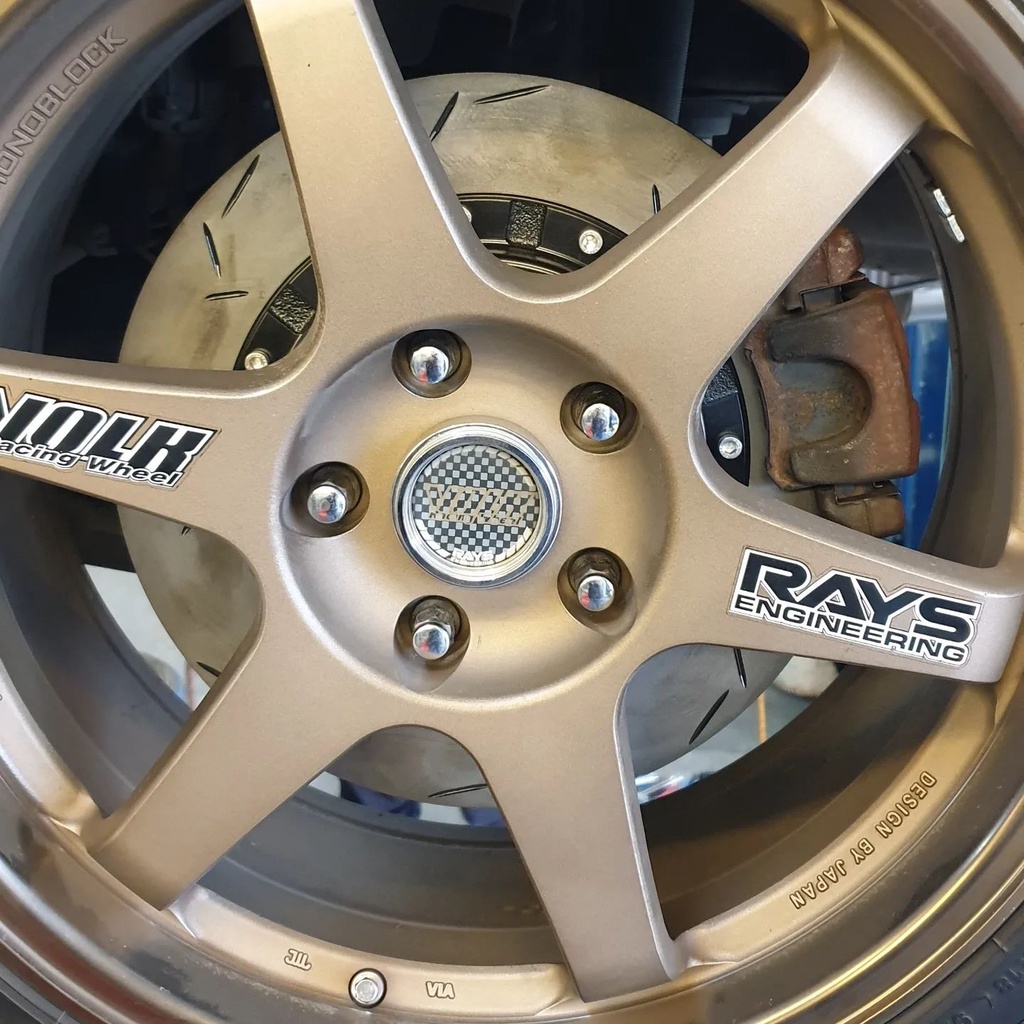 NASHIN (REAR) Oversize Performance rotor kit for Honda Civic FB FD FD2 ...