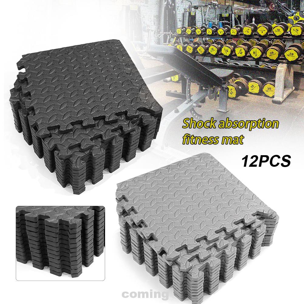 Shock absorbing gym tiles hot sale