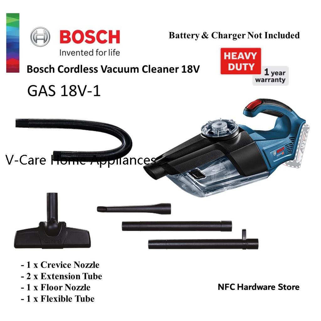 BOSCH GAS 18V1 Cordless Vacuum Cleaner (Solo) Shopee Malaysia