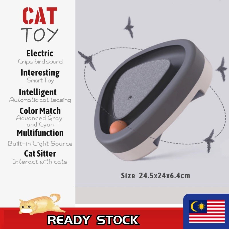 AMEIFU Cat toys Pet scratch Board Bird purring cat toy Multipurpose ...