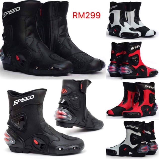 SPEED RIDING BOOTS / RIDING BOOTS / BOOTS | Shopee Malaysia