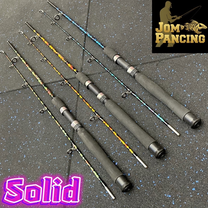 【Jom Pancing】ALPINE Sea Land Desert Solid Solider Spinning Rod,Joran  Mancing,Fishing Accessories