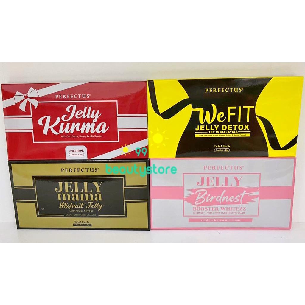 PERFECTUS Jamu Jelly Birdnest WeFit We Fit Kurma original dri hq