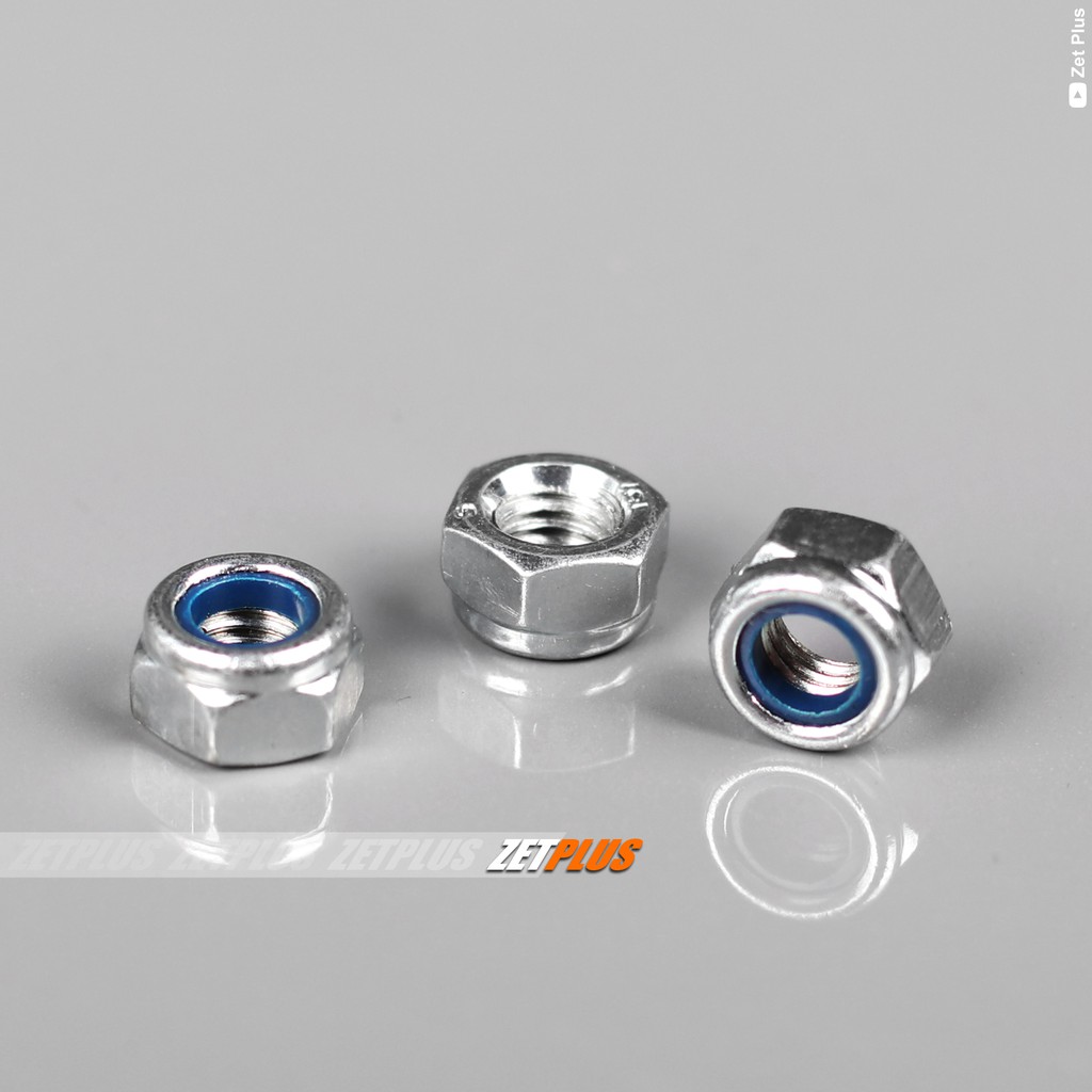 M6 NYLON LOCK NUT (10 Key) | Shopee Malaysia