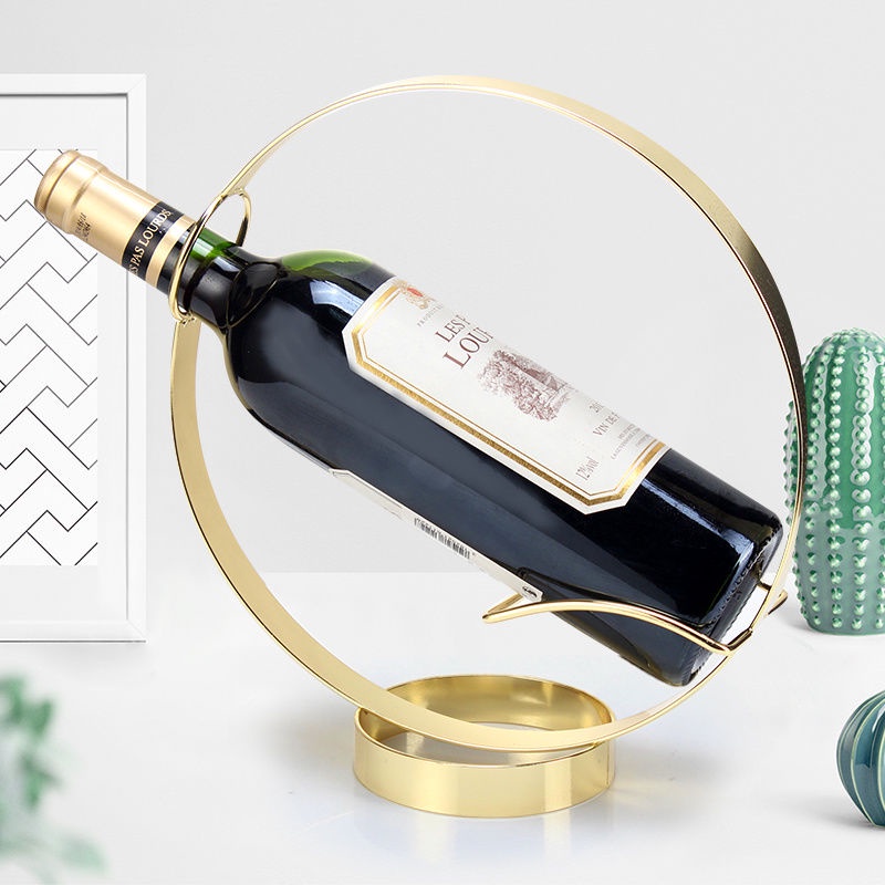 Tabletop Wine Holder, Countertop Wine Rack, Floating Wine Bottle Rack