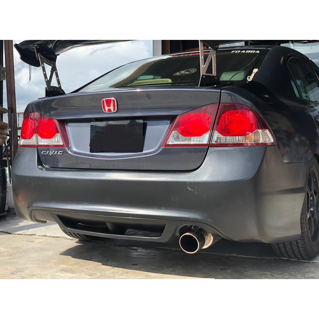 Top 1 honda civic fd2r type r pp rear bumper belakang ori cutting with ...