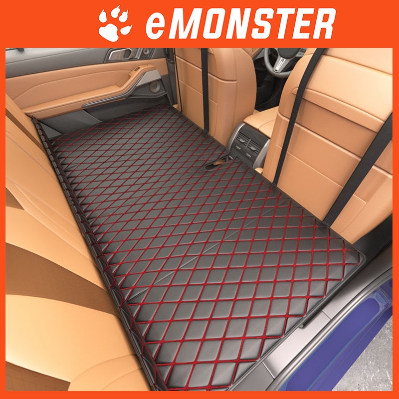 [Free Storage Bag] Car NonInflatable Backseat Rear Seat Folding Bed