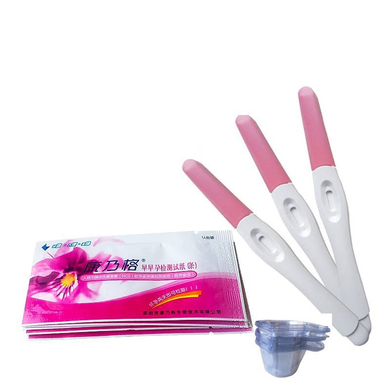 Pencil pregnancy clearance test