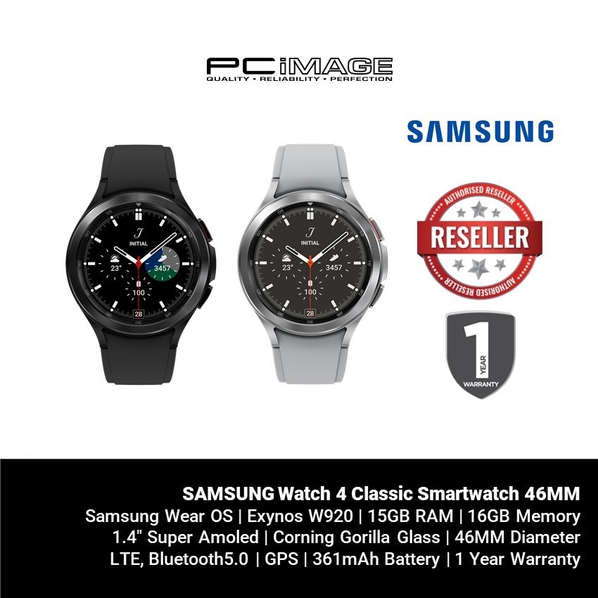 Samsung Galaxy Watch 4 Classic Bluetooth 46mm (R890) Malaysia