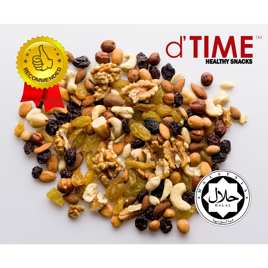 d'TIME PROBIOTIC TRAIL MIX 混合坚果 每日坚果 Healthy Mix Dried Fruits and Nuts