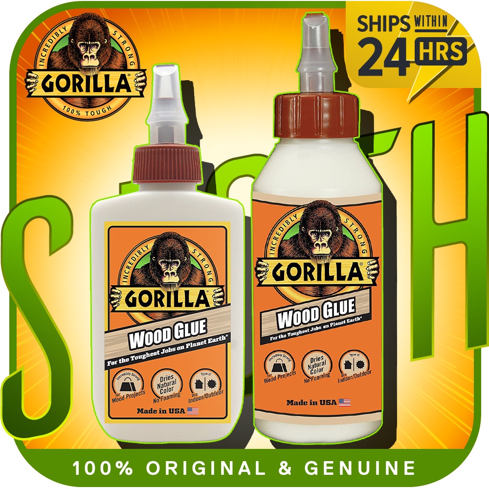 Gorilla Wood Glue | Gorilla Ultimate Waterproof Wood Glue | Shopee Malaysia