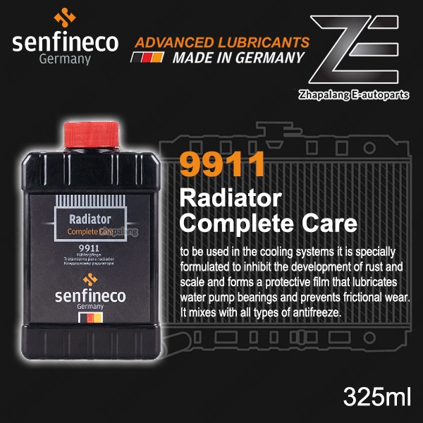 SENFINECO Radiator Complete Care 325ml (Made in Germany) 9911 Coolant Anti Corrosion Prevent