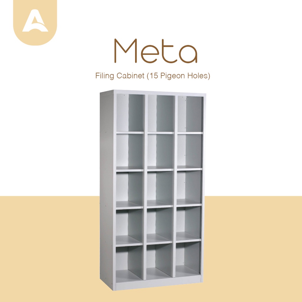 Arturo - Meta Filing Cabinet (15 Pigeon Holes) | Shopee Malaysia