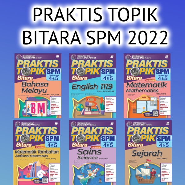 Buku Kerja Latihan Praktis Topik Bitara Spm 2022 Shopee Malaysia