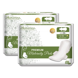 Autumnz Premium Plus Maternity Pads (35cm/ 35cm / 41cm)/Autumnz Disposable  Underpads (60cm x 90cm-10pcs)